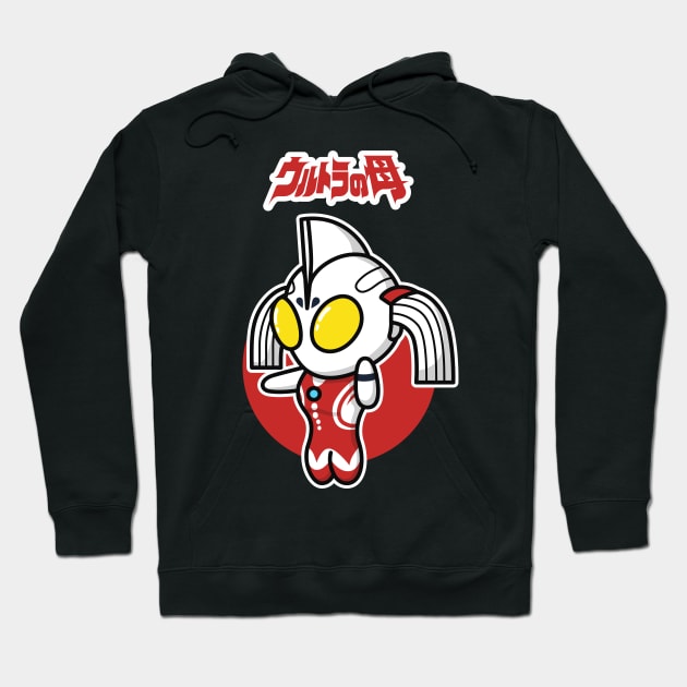 Ultra Mother Chibi Style Kawaii Hoodie by The Toku Verse